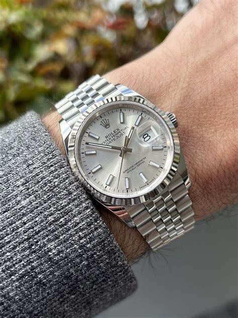 rolex 126234 silver dial|Rolex datejust 36mm 126234.